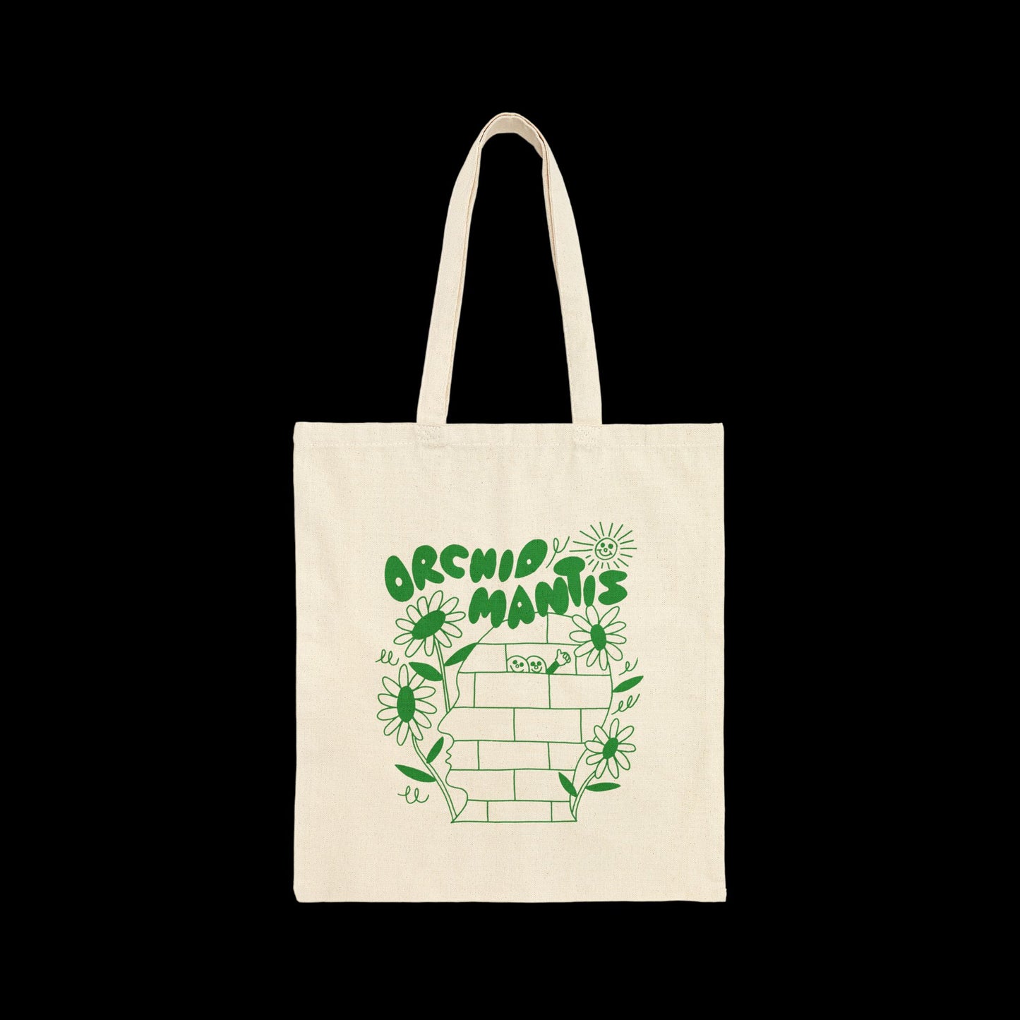 Orchid Mantis Canvas Tote Bag
