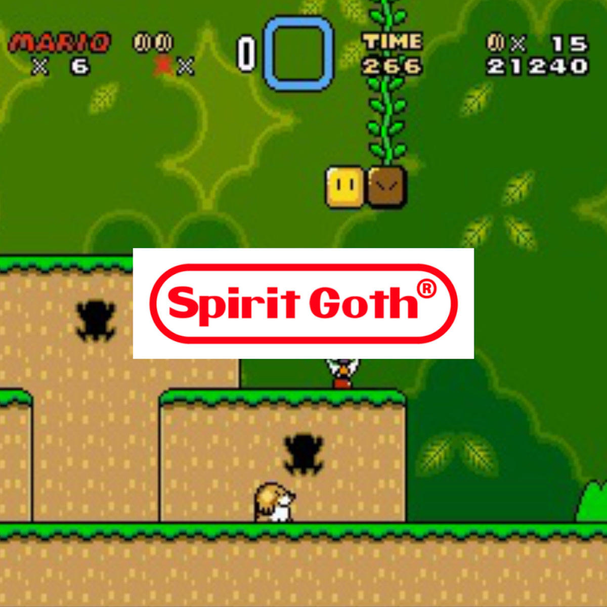 Spirit Goth Nintendo Sticker
