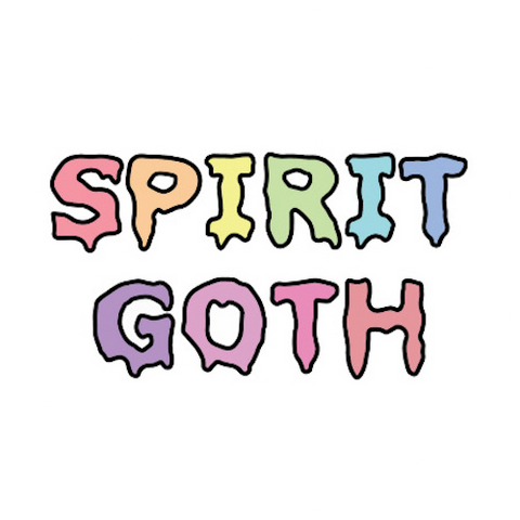 Spirit Goth Drip Sticker